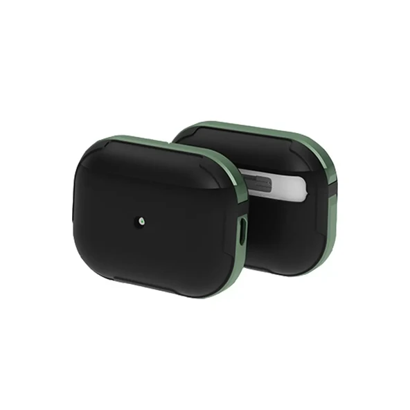Airpods 3 (3.nesil) Mo-a8 Armor Kılıf - Koyu Yeşil ürün görseli 1