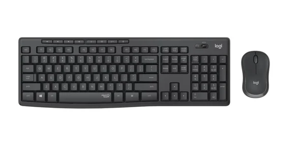 Logitech 920-009804 MK295 Kablosuz Siyah Klavye Mouse Set ürün görseli 1