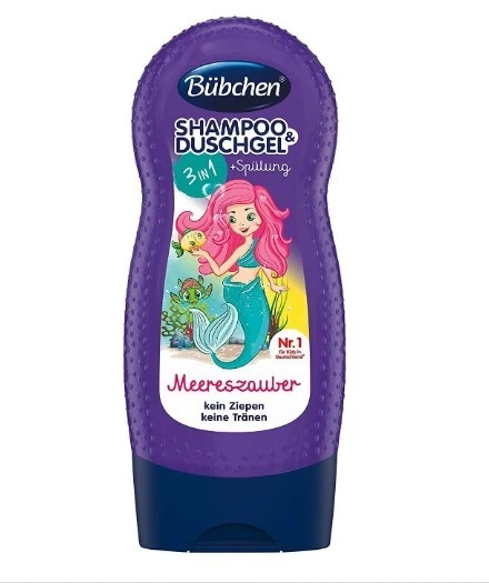 Bübchen Çocuk Şampuan&Duş Jeli 3 in 1 Ocean Breeze 230 ml ürün görseli 1