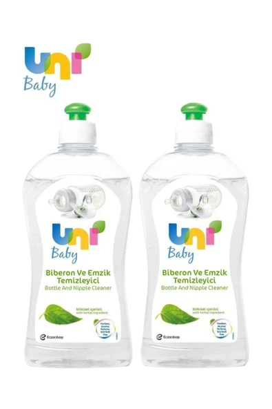 Uni Baby Biberon ve Emzik Temizleyici 500ml 2'li Set ürün görseli 1