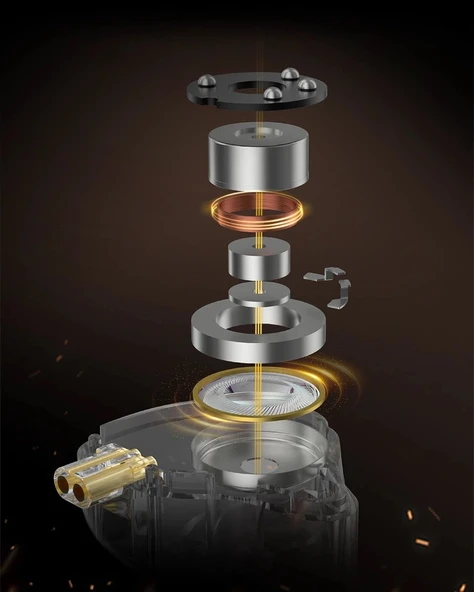 KZ Gale Standart Hi-Fi Kulak İçi Monitör Kulaklık - Siyah (Mikrofonsuz) ürün görseli 1