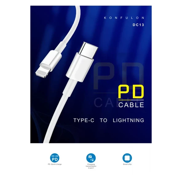 Dc13 1m 20w Type-c To Lightning Kablo İphone Uyumlu - Resim 3