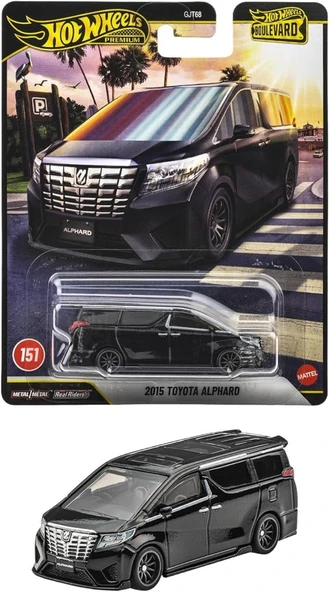 Hot Wheels Boulevard Premium Araçlar 2015 TOYOTA ALPHARD GJT68 - JHW20 ürün görseli 1