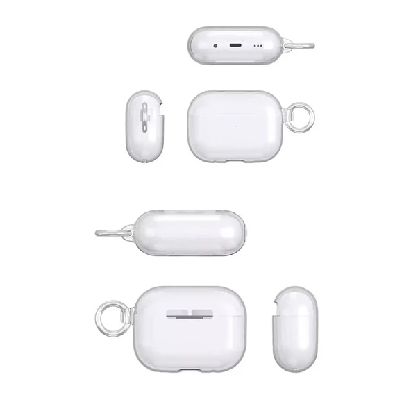 Airpods Pro 2 (2.nesil) Shell Kılıf - Gold - Resim 3