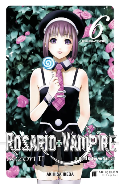 Rosario + Vampire -Tılsımlı Kolye ve Vampir Sezon 2 Cilt 6 ürün görseli 1