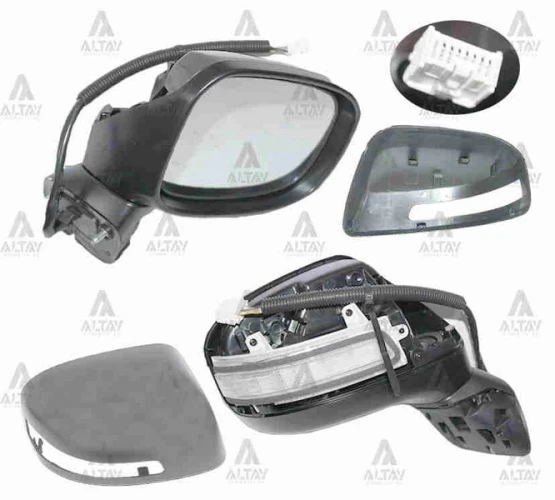 Honda Civic 2012-2016 Dış Dikiz Aynası Elektrikli Isıtmalı Sinyalli Otomatik Katlanır Sağ (1 Adet) (Oem No: 76208-Tr0-X3 ürün görseli 1