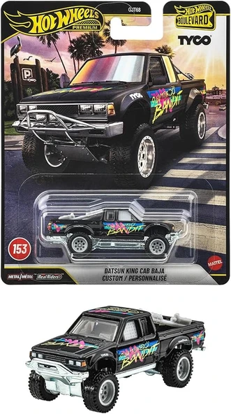 Hot Wheels Boulevard Premium Araçlar DATSUN KING CAB BAJA CUSTOM 2015 GJT68 - JHW32 ürün görseli 1