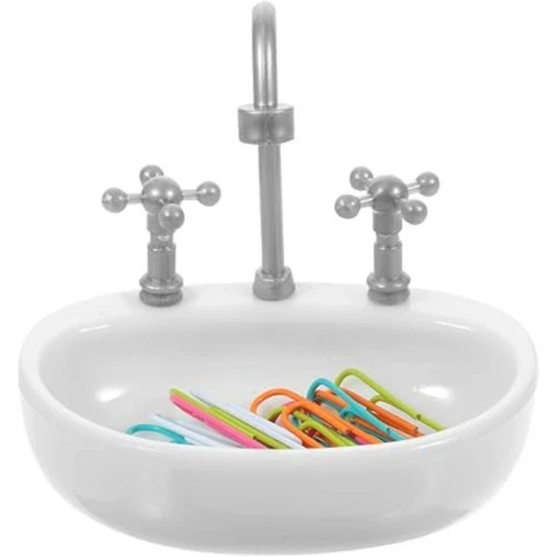 Lavabo Şeklinde Ataç Kutusu - Resim 3