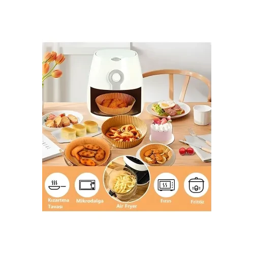 Fritöz Pişirme Kağıdı 50 Adet - Resim 4