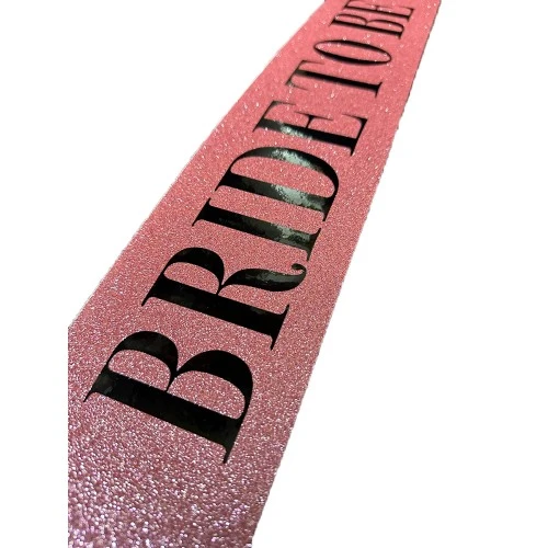 Pembe Bride To Be Kuşak Kemer - Resim 2