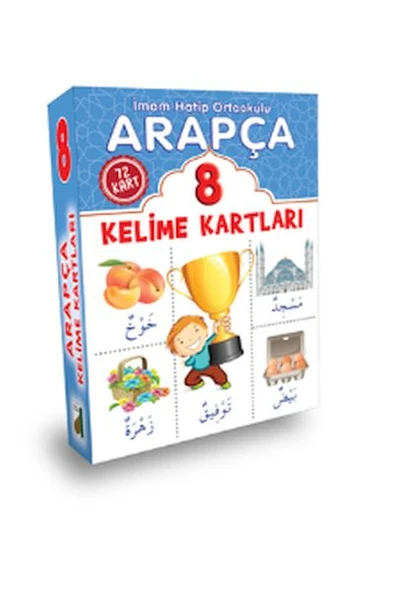 Arapça Kelime Kartları (8. Sınıf) ürün görseli 1