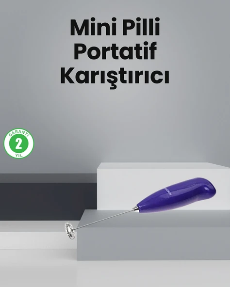 Mutfak İçin Mini El Mikseri – Kahve, Süt, Krema Ve Sos Karıştırıcı ürün görseli 1