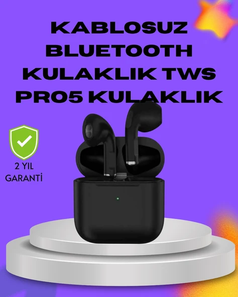 Tws Pro 5 – 3d Hd Ses Kalitesi Ve Gelişmiş Ses Yalıtımı ürün görseli 1
