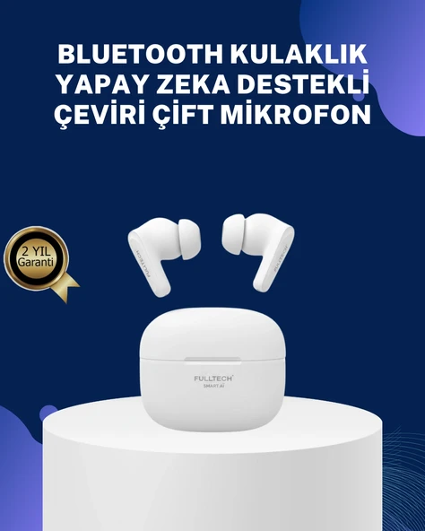 Akıllı Çeviri Teknolojili Tws Kulaklık Gürültü Engelleyici ürün görseli 1