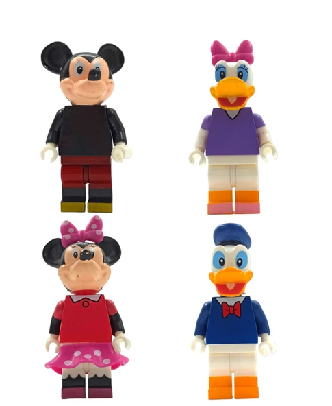 Mickey Mouse ve Minnie Mouse 4'lü Figürler Mickey Mouse Karakterler Her Biri 10cm. ürün görseli 1