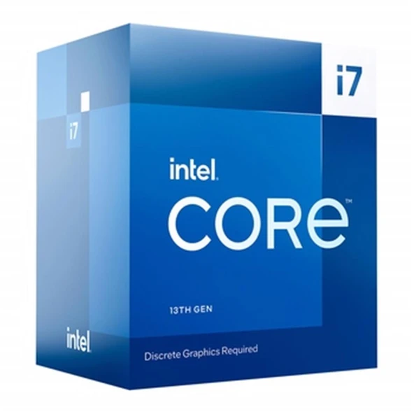 Intel Core i7 13700K 16 Core 3.40Ghz 30Mb125W LGA1700 (Grafik Kart VAR, Fan YOK) Kutulu Box İşlemci ürün görseli 1