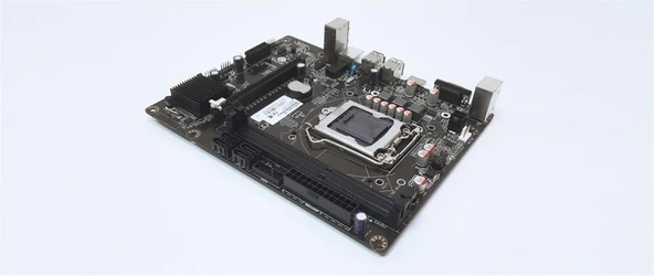 Quadro H81-A2C DDR3 GLan HDMI,VGA 4x Sata3 16X PCIe 1150p Anakart ürün görseli 1