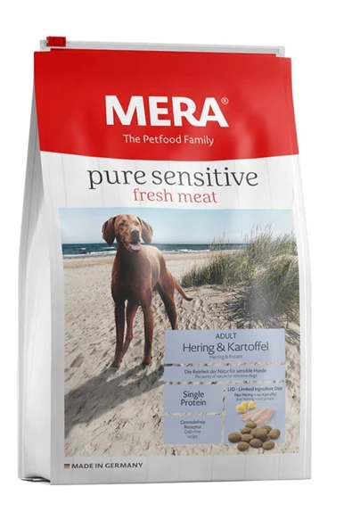 MERA PURE SENSİTİVE FRESH MEAT RİNGA BALIKLI 12,5KG ürün görseli 1