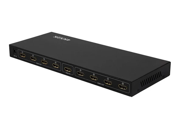 Hytech HY-LU8 8 Port 4K-2K HDMI Splitter ürün görseli 1