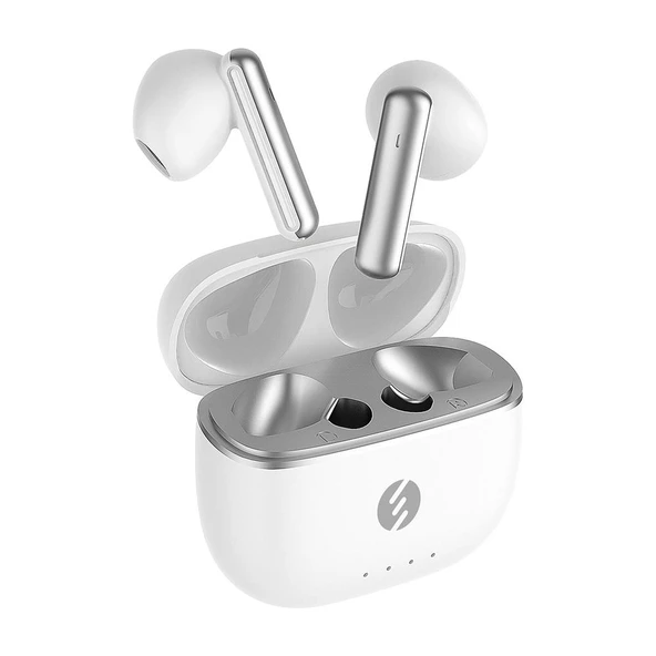 S-link Weber G10 Beyaz Dokunmatik Gerçek Kablosuz Bluetooth V5.1 TWS Mikrofonlu Kulaklık ürün görseli 1