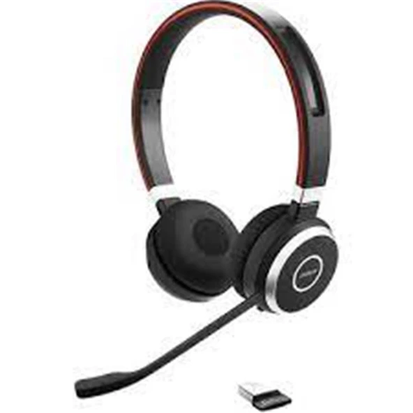 Jabra Evolve 65 TE Duo USB NC Kablosuz Kulaklık ürün görseli 1