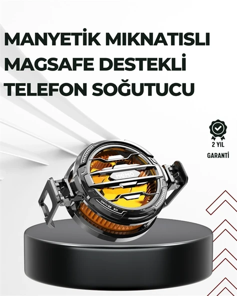 Telefon Soğutucu | Led Işık Efektli | Power Aparatlı | Sessiz Ve Taşınabilir Model ürün görseli 1