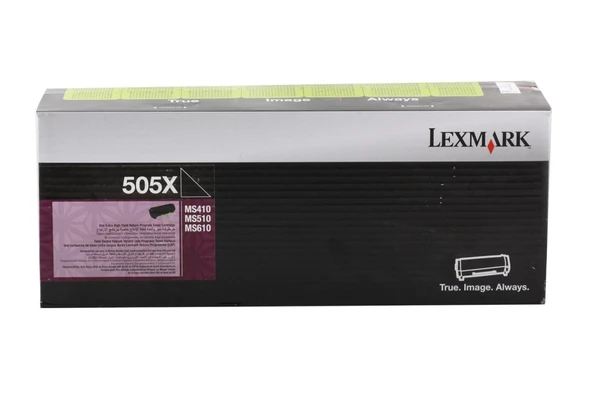 Lexmark 50F5X00 (505X) 10.000 Sayfa Black Siyah Toner MS410-415-510-610 ürün görseli 1