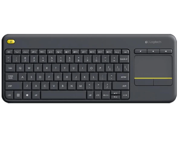 Logitech 920-007149 Wireless Touch K400 Plus Siyah TV Kablosuz Klavye ürün görseli 1