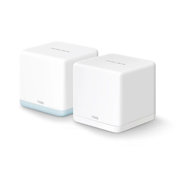 Tp-Link Mercusys Halo H32G 2Li Paket AC1200 Tüm Evi Kapsayan Mesh Wifi Sistemi ürün görseli 1