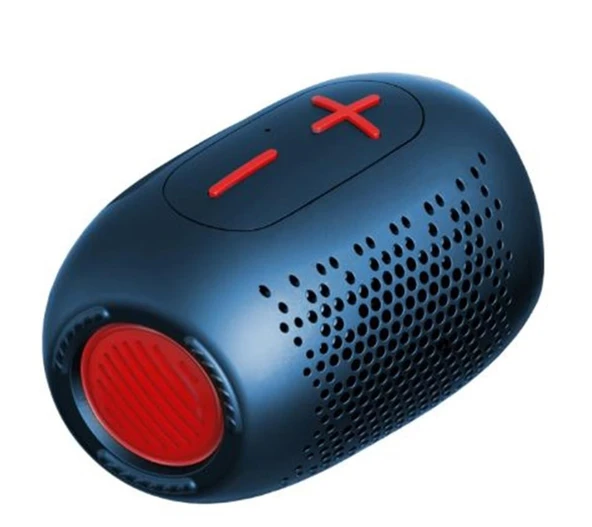 Mikado MD-50BT Harmony 1200mAh 5W Mavi Kırmızı Usb,TF,TWS, Bluetooth Destekli Taşınabilir Speaker ürün görseli 1