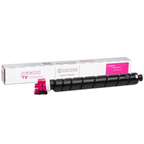 Kyocera TK-8375M Magenta Kırmızı Orjinal Fotokopi Toneri Taskalfa 3554ci 20.000 Sayfa ürün görseli 1