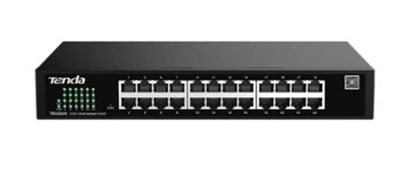 Tenda TEG2224D 24 Port 10-100-1000 Switch Cloud Yönetilebilir Çelik Kasa Switch ürün görseli 1