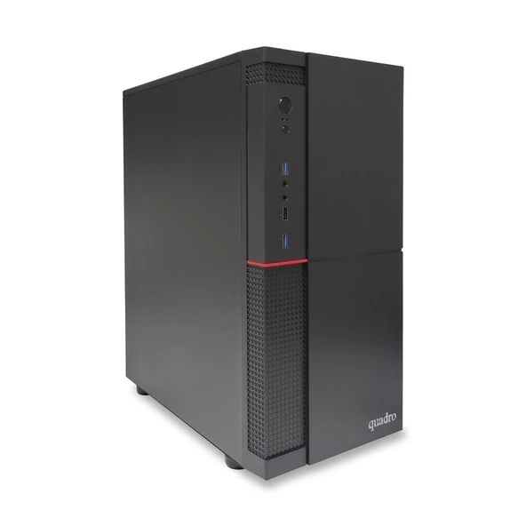 Quadro Solid Dha-44825 Ci5 4460 3.2Ghz 8gb 256GB SSD ONB VGA Freedos Masaüstü Bilgisayar ürün görseli 1