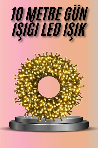 Dekoratif Aydınlatma Ampüllü 10 Metre Gün Işığı Şerit Led ürün görseli 1
