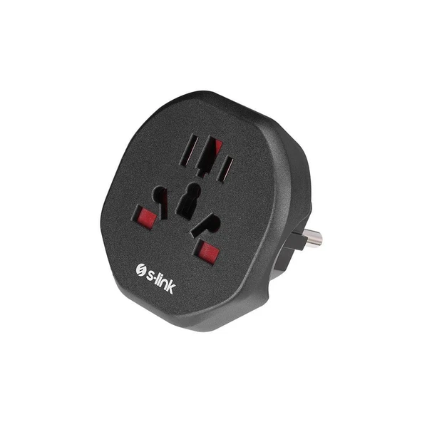 S-link SW-KC019 Universal - Türk Çevirici Çevirici Priz Adaptör ürün görseli 1