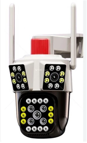 OKam O-KAM 3033 6mp Wıfı Ptz Camera 3 Kameralı Geniş Açı ürün görseli 1