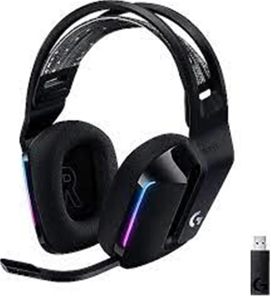 Logitech 981-000864 G733 Siyah 7.1 Surround RGB Mikrofonlu LightSpeed Kablosuz Gaming Kulaklık ürün görseli 1
