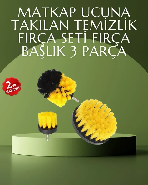 Matkap Ucu Temizlik Fırçası Seti Ev Ve Araç İçin ürün görseli 1