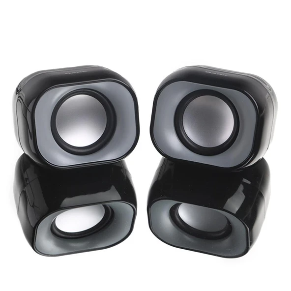 Dark SP2111 1+1 6W RMS Stereo Mini Taşınabilir Multimedya Siyah Hoparlör ürün görseli 1