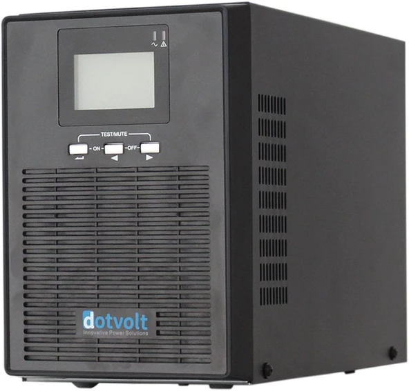 DOTVOLT VOLT MN PLUS 1 KVA 1-1 ONLINE UPS-2 X 12V 9AH PF;1 ürün görseli 1