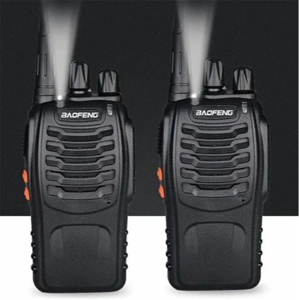 Baofeng BF-888S 5W 16 Kanal, Flaş Işıklı, Acil Durum Alarm,Haberleşme El Telsizi ürün görseli 1