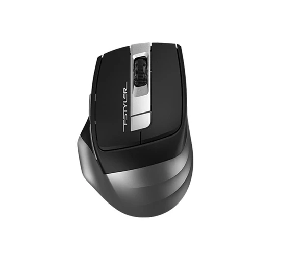 A4 Tech Fb35S Gri Bluetooth+2.4G Nano Kablosuz Optik 2000 Dpi Mouse (Sessiz) ürün görseli 1