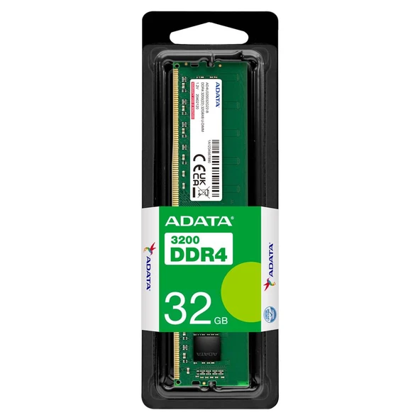 Adata 32GB DDR4 3200MHz 288Pin 1.2V PC Ram - Resim 2