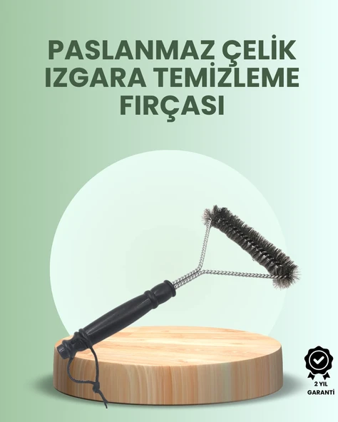 Barbekü Ve Mangal İçin Tel Izgara Temizleyici Fırça ürün görseli 1