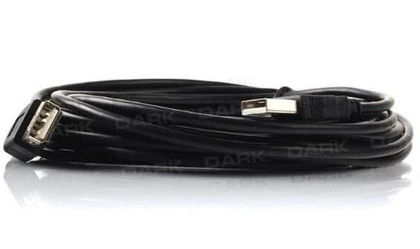 Dark "DK-CB-USB2EXTL500"USB 2.0 5m Uzatma Kablosu - Resim 2