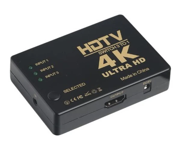 Dark"DK-HD-SW3X1" Full HD 3 Giriş 1 Çıkışlı HDMI Switch (Seçici) ürün görseli 1