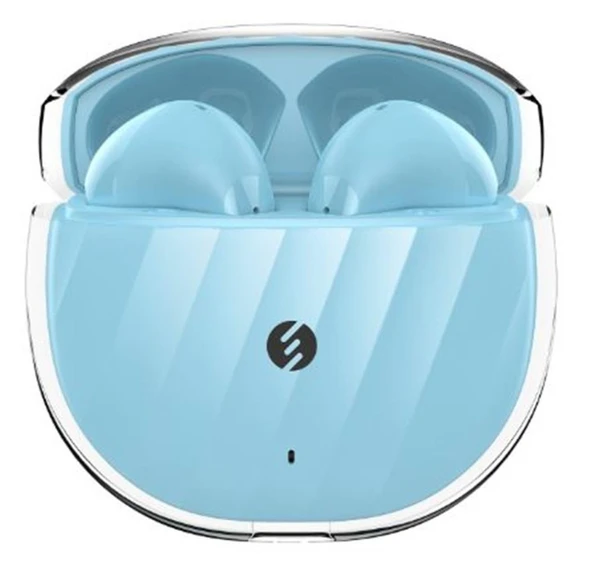 S-link Harmony X1 Mavi 4 Mikrofonlu ENC Bluetooth V5.4 TWS Gerçek Kablosuz Kulaklık ürün görseli 1