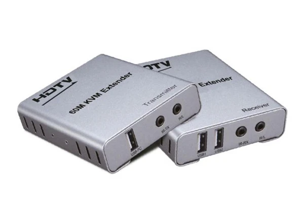 Enkado EKD-HE60KVM 1080p 60 Metre HDMI USB KVM Extender ürün görseli 1