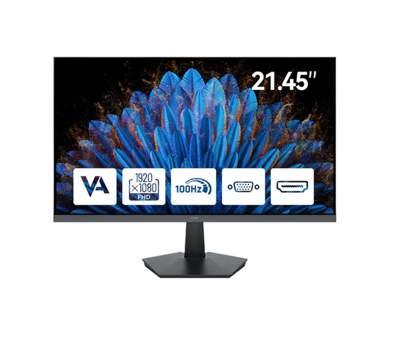 NPC 21.5" MF2208-A 100Hz 5ms VA FHD Hdmi+Vga Yüksek Performanslı İş Monitörü ürün görseli 1