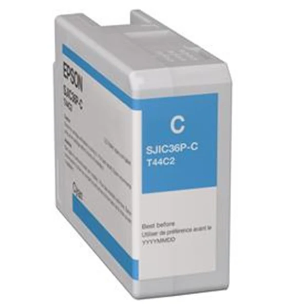Epson TM-C6500 Cyan Mavi Mürekkep Kartuş C13T44C240 ürün görseli 1